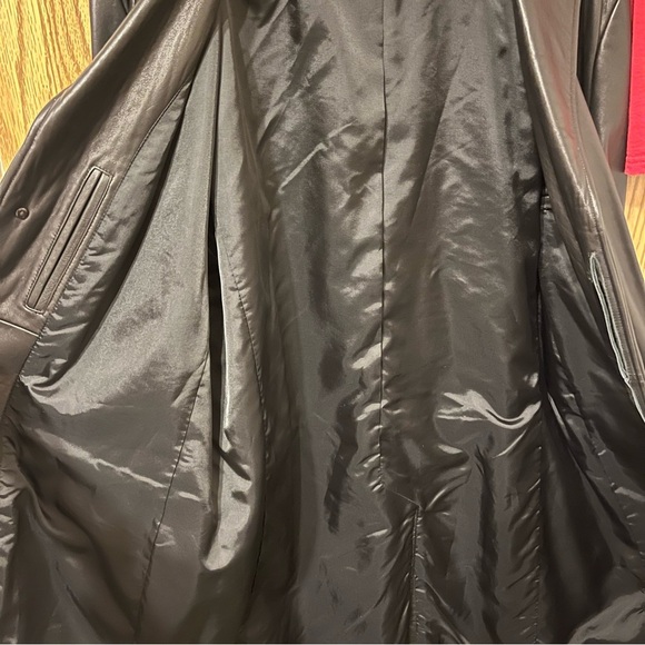 Banana Republic Genuine Buttery Leather Trench Coat - Picture 11 of 17